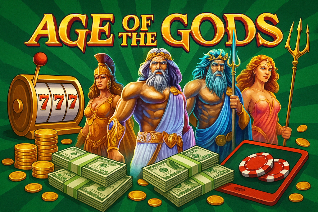 Age of the Gods SGD999 – Trải Nghiệm Slot Thần Thoại Đỉnh Cao